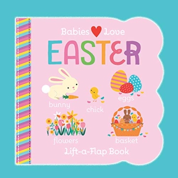 Easter Chunky Lift-a-Flap Board Book for Toddlers