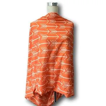 Nursing Scarf for Breastfeeding | Infinity Nursing Cover Hides Back for Privacy