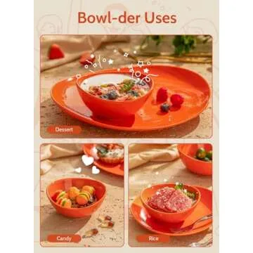 Elegant 5 Inch Sweese Bowls Set for Dessert & Soup