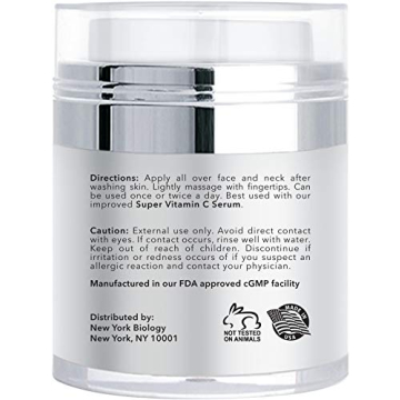 New York Biology Retinol Cream for Youthful Skin