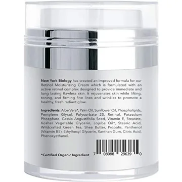 New York Biology Retinol Cream for Youthful Skin