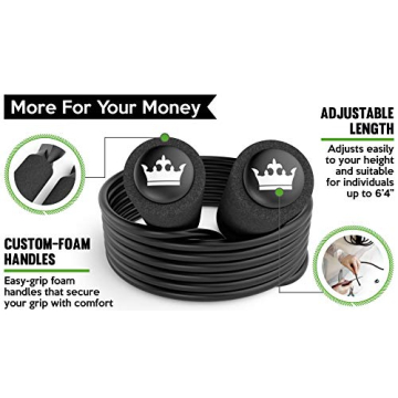Adjustable Speed Jump Rope for Ultimate Cardio Fitness Training