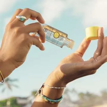 Sun Bum Revitalizing Protect and Repair Hair Oil | UV Protecting, Vegan and Cruelty Free | Enriched with Jojoba Oil | 1.7 Fl Oz