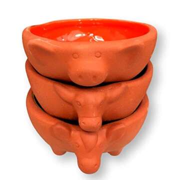 TAG Terracotta Dipping Bowls, 1 EA