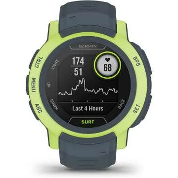 Garmin Instinct 2 Surf Edition GPS Watch for Adventurers