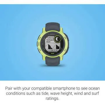 Garmin Instinct 2 Surf Edition GPS Watch for Adventurers