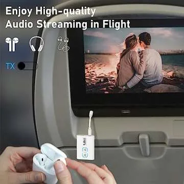 1Mii Bluetooth 5.3 Transmitter Receiver for TV to Wireless Headphones, Dual Link AptX Adaptive/Low L...