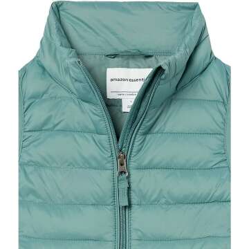 Lightweight Water-Resistant Packable Puffer Vest