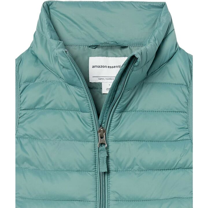 Lightweight Water-Resistant Packable Puffer Vest