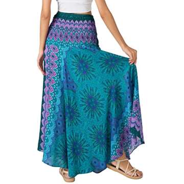 Joob Joob Long Boho Skirts for Women - Versatile Summer Style