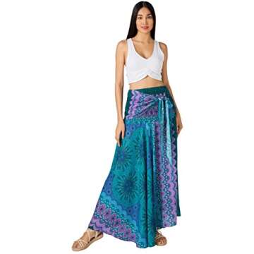 Joob Joob Long Boho Skirts for Women - Versatile Summer Style