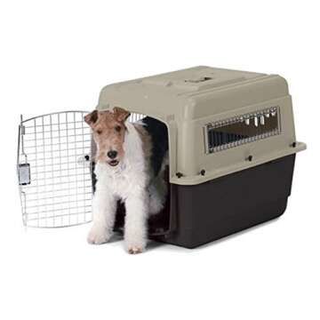 Petmate Ultra Vari Dog Kennel for Medium to Large Dogs - Eco-Friendly Travel Crate - 36 in.