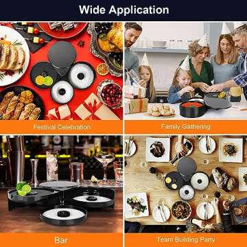 3-Tier Bar Glass Rimmers for Cocktails and Rimming