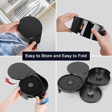 3-Tier Bar Glass Rimmers for Cocktails and Rimming