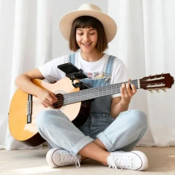 Chasefun Adjustable Guitar Phone Holder for Musicians