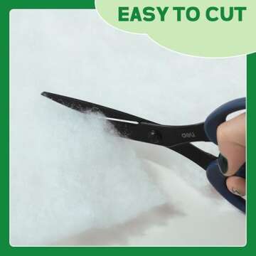 HOMBYS 200 GSM Upholstery Batting Extra Thick, Quilt Batting by The Roll, Dacron Upholstery Cushion Warp Keep Your Cushion Fluffy-48 in * 5 Yards