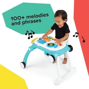 Baby Einstein Musical Mix 'N Roll 4-in-1 Push Walker