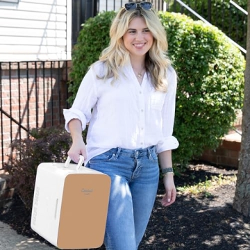 Versatile Cooluli 10L Mini Fridge for Home and Travel