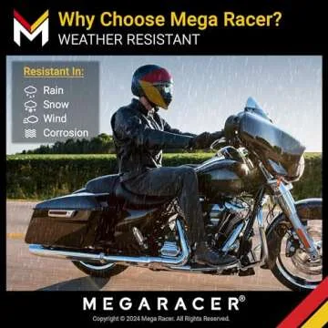 Motorcycle Antenna for Harley-Davidson 1989-2024 | Street Glide Antenna | Road Glide Antenna Trike Tri Ultra Limited CVO Road King Harley Davidson Antenna | Harley Antenna Short | Rubber 7 Inch Black