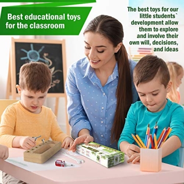 Panda Brothers Montessori Screwdriver Board Set for Kids