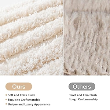 AELS Boho Textured Pillow Covers 18x18 Set of 2