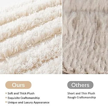 AELS Boho Textured Pillow Covers 18x18 Set of 2