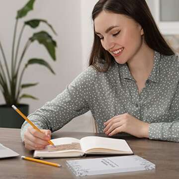 Pastel Sticky Notes and Meeting Notebook Set for Organization