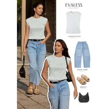 EVALESS Womens Spring Summer Crewneck Dressy Casual Textured Tops Blouses 2025 Fashion Trendy Cute Solid Work Business Short Sleeve T Shirts Pink Small