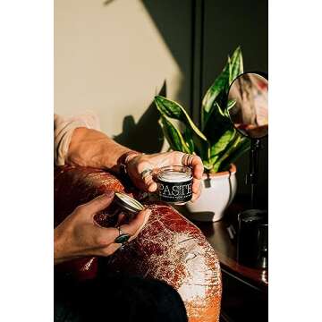 18.21 Man Made Hair Styling Product, 2oz. Original Sweet Tobacco Scent in Paste with Natural Shine Finish