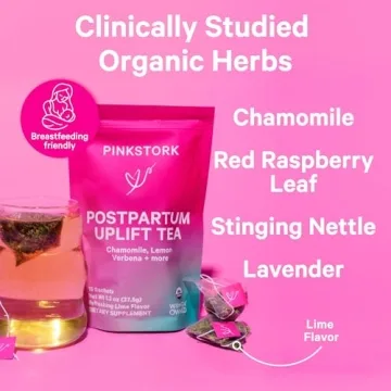 Postpartum Uplift Tea for Moms - Organic Mood Support