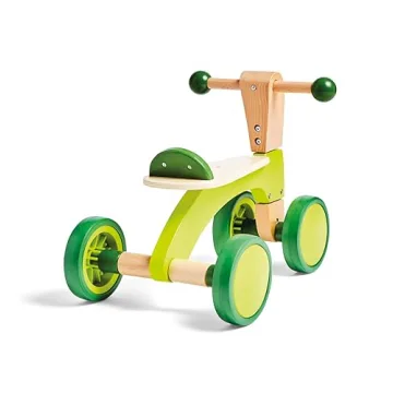 Hape Scoot Around Ride On Wood Bike for Toddlers | Durable & Safe
