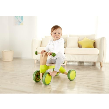 Hape Scoot Around Ride On Wood Bike for Toddlers | Durable & Safe