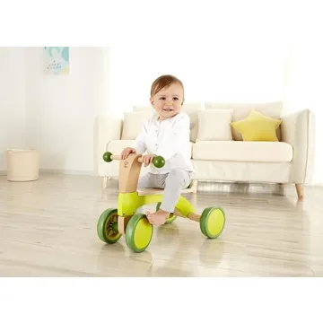 Hape Scoot Around Ride On Wood Bike for Toddlers | Durable & Safe