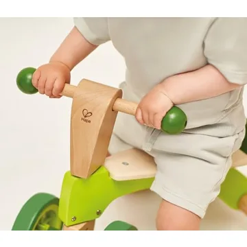 Hape Scoot Around Ride On Wood Bike for Toddlers | Durable & Safe