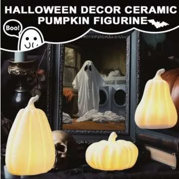 Light Up Pumpkin Halloween Decor - 3 Pack for Your Home