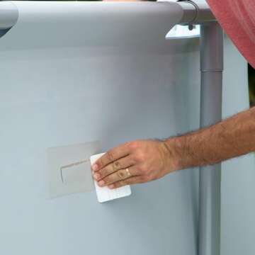 Flex Tape, 4 in x 5 ft, Clear, Original Thick Flexible Rubberized Waterproof Tape - Seal and Patch Leaks, Works Underwater, Indoor Outdoor Projects - Home RV Roof Plumbing and Pool Repairs