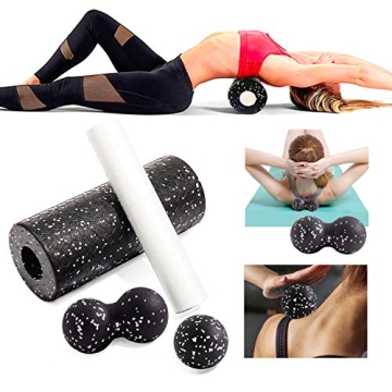 High Density Foam Roller Set for Deep Tissue Massage