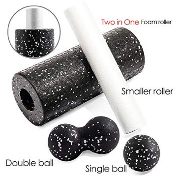 High Density Foam Roller Set for Deep Tissue Massage