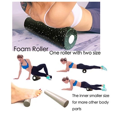High Density Foam Roller Set for Deep Tissue Massage