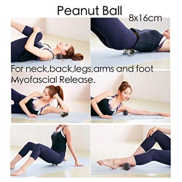 High Density Foam Roller Set for Deep Tissue Massage