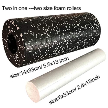 High Density Foam Roller Set for Deep Tissue Massage
