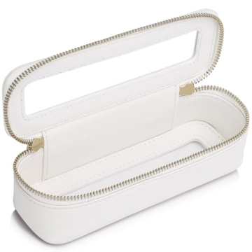 Pinkmik Clear Makeup Bag - Travel Cosmetic Toiletry Organizer