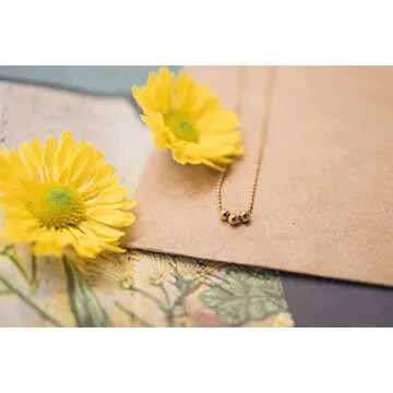 Honeycat Belle Minimalist Gold Necklace for Everyday Wear