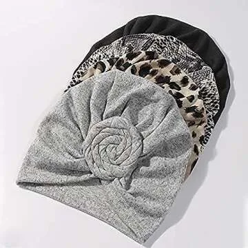 Stretch Turban Hats for Women, Hair Scarf Turban Head Wrap Pre Twist Ultra Soft Extra Elastic and Breathable