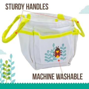 Beetle & Bee Kids Garden Tote Kit for Young Gardeners