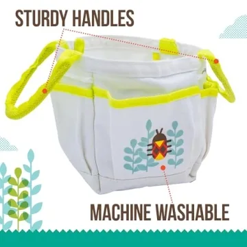 Beetle & Bee Kids Garden Tote Kit for Young Gardeners