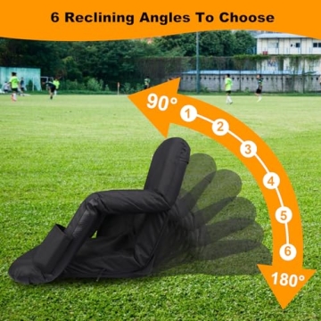 Heated Stadium Seat With Back Support Ideal For Cold Events