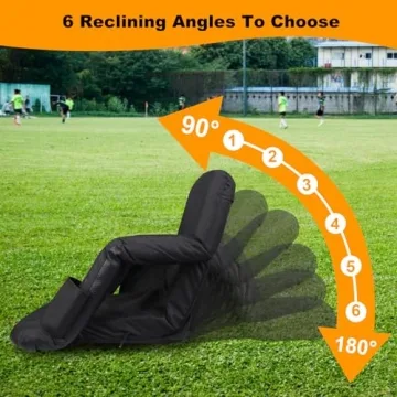 Heated Stadium Seat With Back Support Ideal For Cold Events