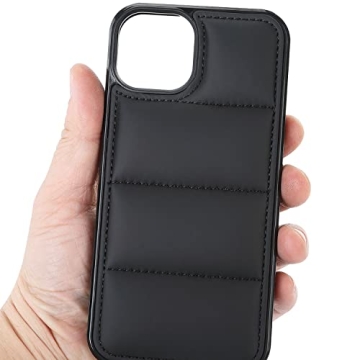 Fayer Black Puffer Case for iPhone 13 Pro Shockproof Design