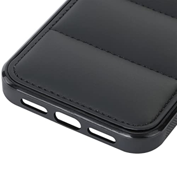 Fayer Black Puffer Case for iPhone 13 Pro Shockproof Design